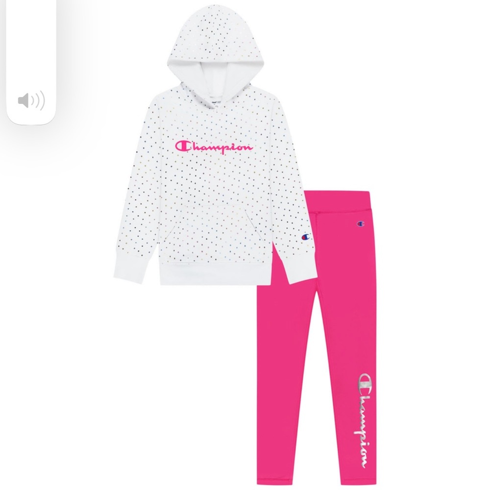 Champion girls heavyweight active set